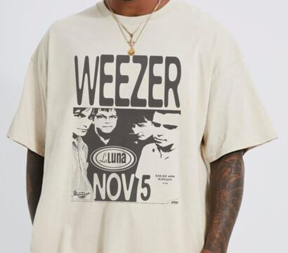 Weezer Shirt, Weezer Band 2023 Tour Shirt