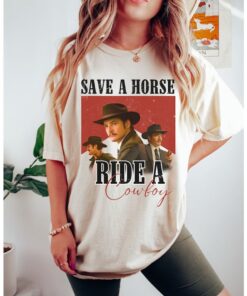 Pedro Pascal Tshirt, Western Save a Horse Shirt, Pedro Pascal T-shirt