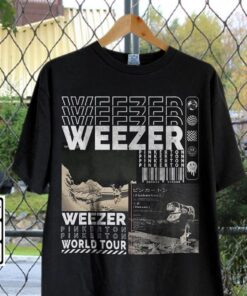 Weezer Shirt, Weezer World Tour 2023 Tickets Album Pinkerton Tee