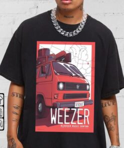 Weezer Shirt, Weezer tour 2023 Tee