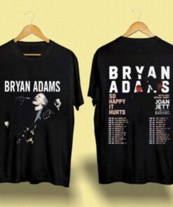 Bryan Adams Tour 2023 T-Shirt, So Happy Hurts Tour Shirt