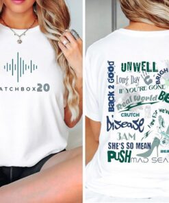 Matchbox 20 Two Sided Concert Shirt, Matchbox 20 tshirt