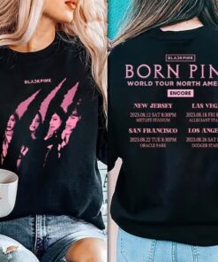 Vintage BLACKPINK BornPink Shirt, BlackPink BornPink World Tour Shirt