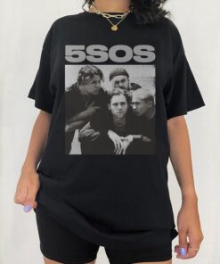 5 Seconds Of Summer Doodle Art Shirt, 5sos T-shirt