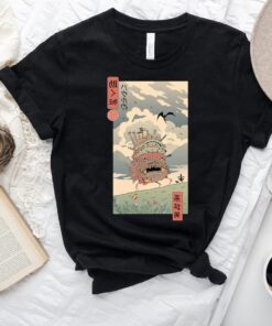 Howl's Moving Castle Sweatshirt, Anime Howls Moving Castle Shirt, Gift For Otaku Shirt