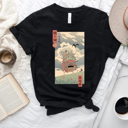 Howl's Moving Castle Sweatshirt, Anime Howls Moving Castle Shirt, Gift For Otaku Shirt