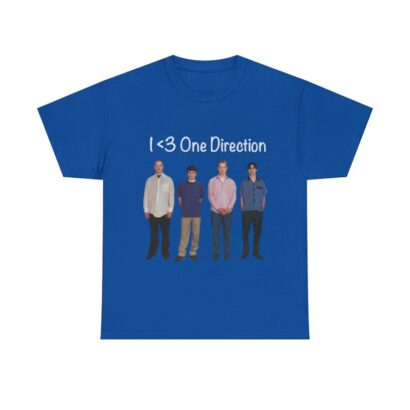 One Direction Weezer Tee, I Love Heart 1D T Shirt, One Direction Shirt