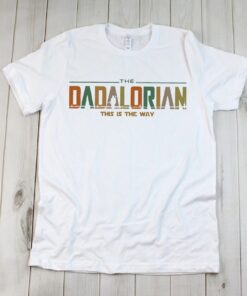 The Dadalorian White T-Shirt