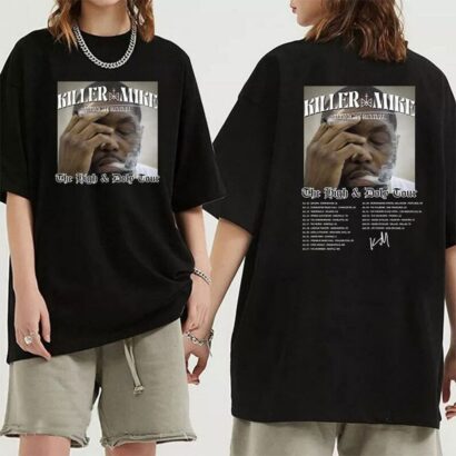 Killer Mike The High & Holy Tour 2023 Shirt, Rapper Killer Mike Shirt, The High and Holy Concert Shirt