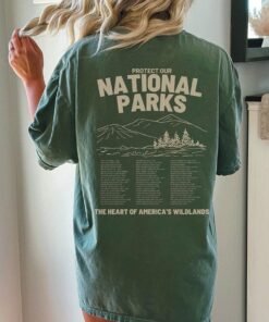 Comfort Colors National Park TShirt, Protect Our National Parks Shirt, National Park Shirt