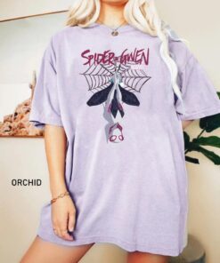 Retro Spider Gwen Comfort Colors Shirt, Spider man Across the Spider Verse 2023 Shirt