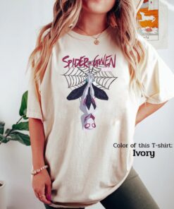 Retro Spider Gwen Comfort Colors Shirt, Spider man Across the Spider Verse 2023 Shirt