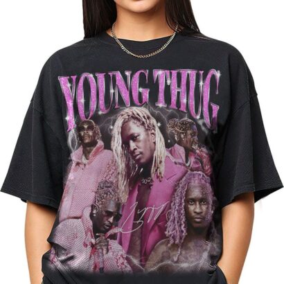 Young Thug Merch T-Shirt featuring Barter 6