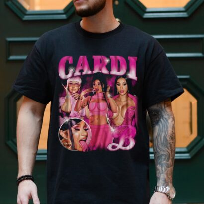 Cardi B Shirt, Cardi b Rapper Tshirt, cardi b Tee