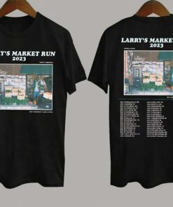 Vintage Larry's Market Run 2023 World Tour Shirt, Larry June 2023 Shirt, Rapper Tour 2023 Shirt