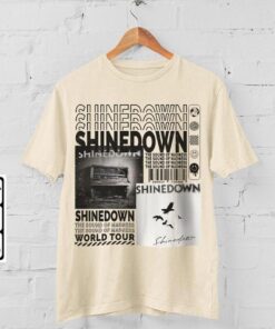 Shinedown Shirt, Shinedown Tour 2023 Tickets AlbumThe Sound of Madness Tee