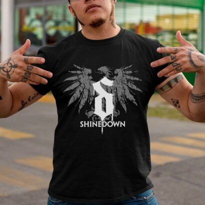 Shinedown Metal Rock Shirt, Shinedown Shirt, Shinedown Tour Shirt