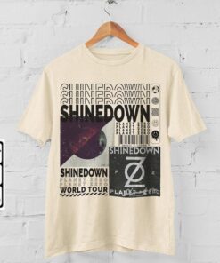 Shinedown Shirt, Shinedown Tour 2023 Tickets Album Planet Zero Tee