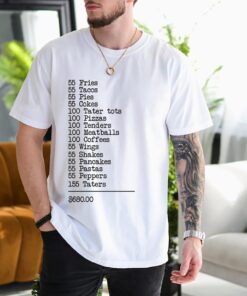 55 Burgers 55 Fries Shirt, 55 Burgers 55 Fries t shirt, Drive Thru Scene Shirt