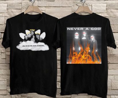 Boygenius Always An Angel, Never A God Tshirt, Boygenius Fan Merch