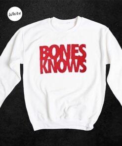 Jon Jones Bones Knows Shirt, bones knows shirt