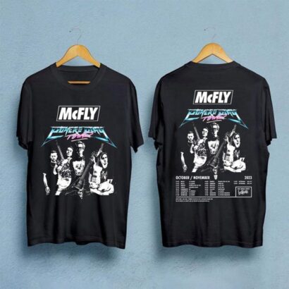 McFly Power to Play Tour 2023 Shirt, McFly Band Shirt, McFly 2023 Concert Shirt