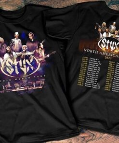 Styx t Shirt, Styx Band World Tour Dates and Setlist Tour Concert 2023 T-Shirt, Styx Tour 2023 Shirt