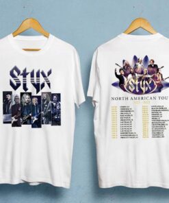 Styx Shirt, Styx Band World Tour Dates and Setlist Tour Concert 2023 T-Shirt