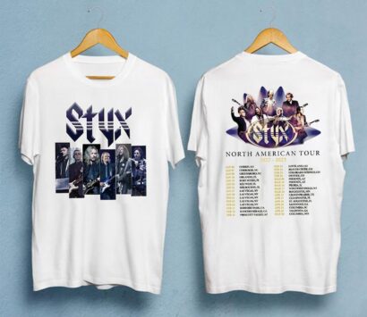 Styx Shirt, Styx Band World Tour Dates and Setlist Tour Concert 2023 T-Shirt