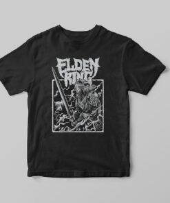 Elden Ring The Tarnished T-Shirt, Elden Ring Shirt Gamer Shirt Heavy Metal Shirts Video game Shirt Dark Souls