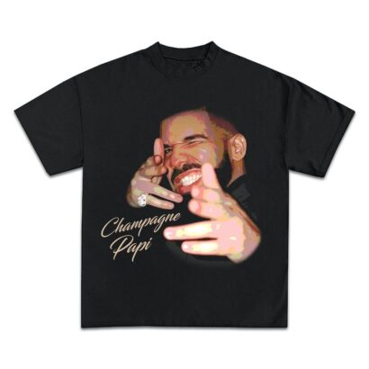 Drake T-Shirt - Rap Tee Concert Champagne Papi Merch