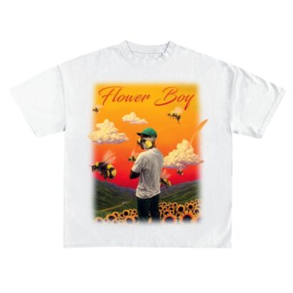 TYLER THE CREATOR T-Shirt - Flower Boy Album Cover Art Concert Merch