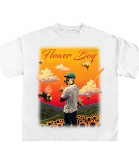 TYLER THE CREATOR T-Shirt - Flower Boy Album Cover Art Concert Merch