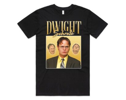 Dwight Schrute Homage US Office T-shirt Tee Top Michael Scott Vintage 90's Retro