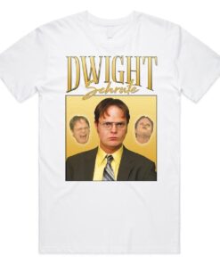 Dwight Schrute Homage US Office T-shirt Tee Top Michael Scott Vintage 90's Retro