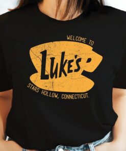 Retro Luke's Diner T shirt, Luke's Diner Shirt, Stars Hollows Shirt, Tv Show Gifts