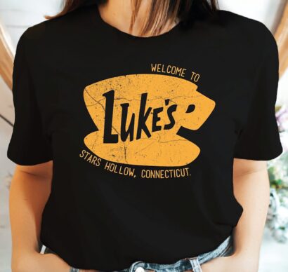 Retro Luke's Diner T shirt, Luke's Diner Shirt, Stars Hollows Shirt, Tv Show Gifts