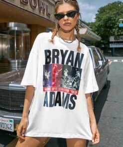 Bryan Adams Shirt, Vintage Bryan Adams Merch Album Lyrics