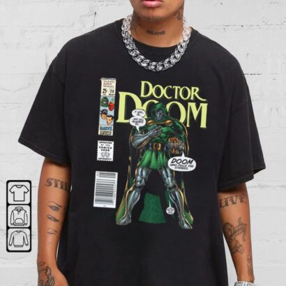 Doctor Doom Shirt, Comic Shirt, Doctor Doom Tee