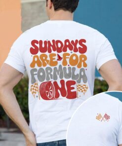 Sundays Are For F1 T Shirt, Aesthetic Racing Shirt, Formula 1 Sundays Shirt