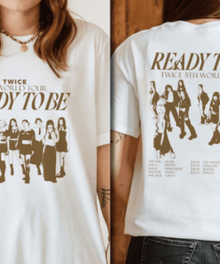 Ready To Be World Tour Shirt, Twice Ready To Be Shirt