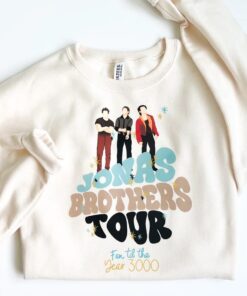 Jonas Brothers Tour Sweatshirt, 5 albums 1 night shirt, Jonas brothers concert shirt