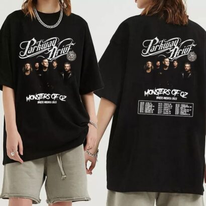 Parkway Drive Monsters Of Oz North America 2023 Shirt, Parkway Drive US Tour Shirt