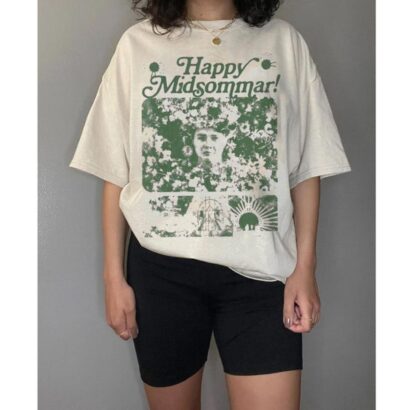 Happy Midsommar Horror Flim Shirt, Midsommar T-Shirt, Florence Pugh Midsommar Shirt