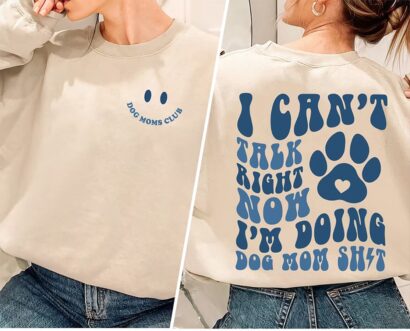 Dog Moms Club tshirt, Tired Dog Mama Sweatshirt, Dog Mom Shirt, Dog Mom Sweatshirt, Dog Lover shirt