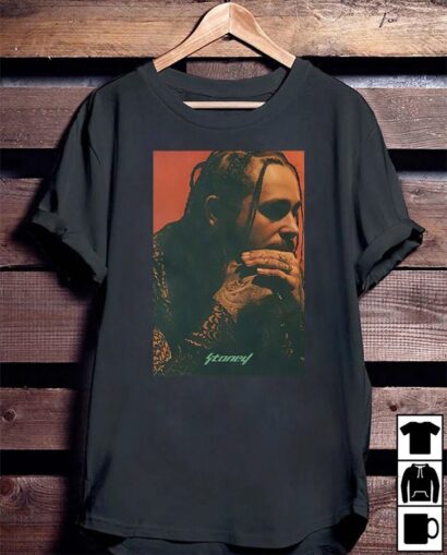 Post Malone Vintage Graphic Shirt, Post Malone Shirt, Post Malone Merch