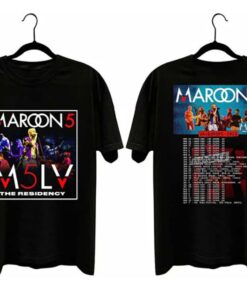 Maroon 5 World Tour 2023 Shirt, Maroon 5 The Residency Shirt, Maroon 5 Tour Shirt