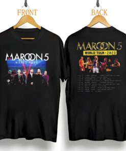 Maroon 5 Band Tour Shirt,The Residency World Tour 2023 Maroon 5 Shirt, Maroon 5 Shirt