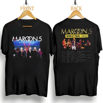 Maroon 5 Band Tour Shirt,The Residency World Tour 2023 Maroon 5 Shirt, Maroon 5 Shirt