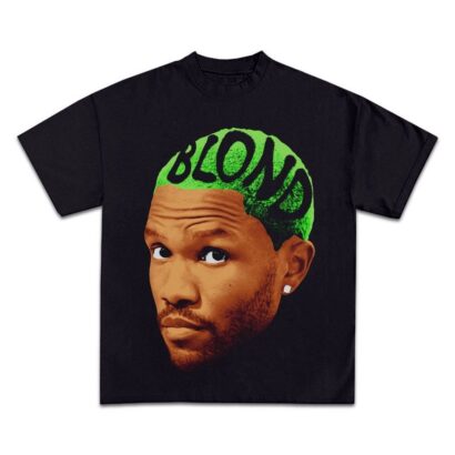 Frank Ocean T-Shirt - Rap Tee Jumbo Face Album Cover Graphic